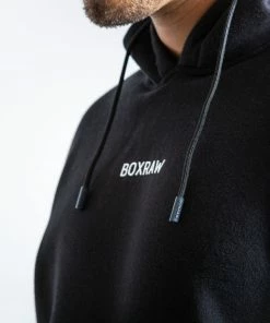 Boxraw JOHNSON HOODIE - BLACK