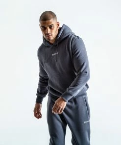 Boxraw MEN JOHNSON HOODIE - CHARCOAL