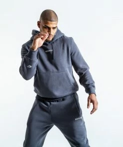 Boxraw MEN JOHNSON HOODIE - CHARCOAL