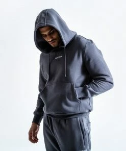 Boxraw MEN JOHNSON HOODIE - CHARCOAL