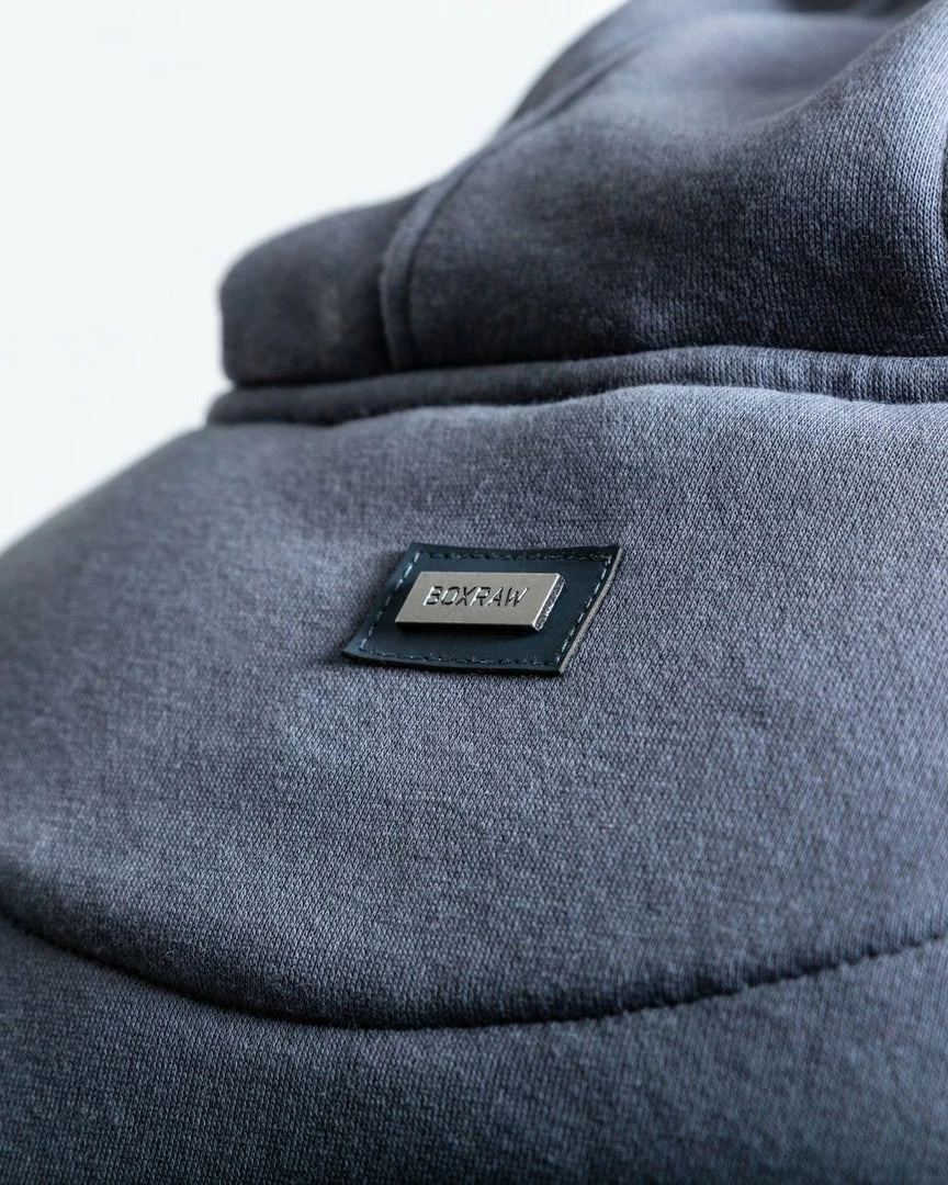 Boxraw MEN JOHNSON HOODIE - CHARCOAL