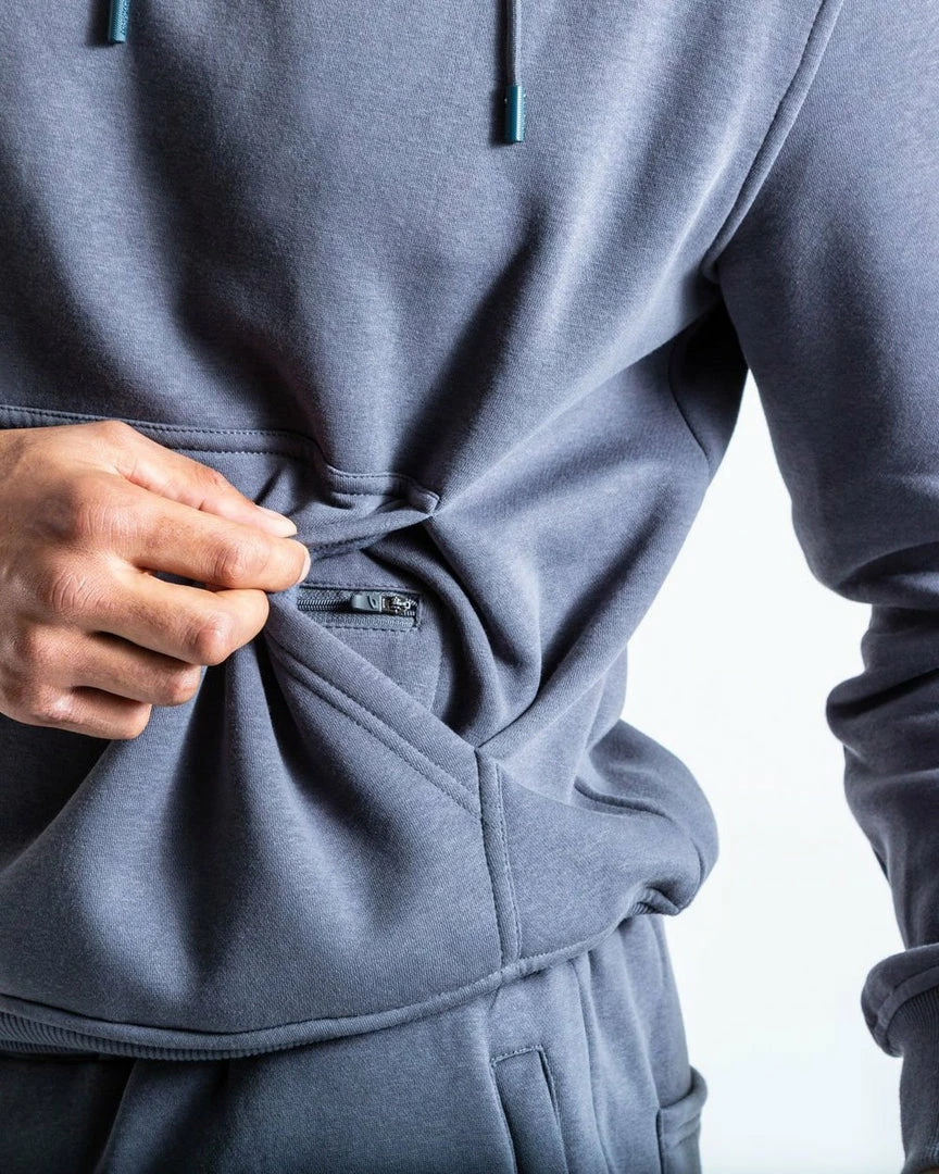 Boxraw MEN JOHNSON HOODIE - CHARCOAL