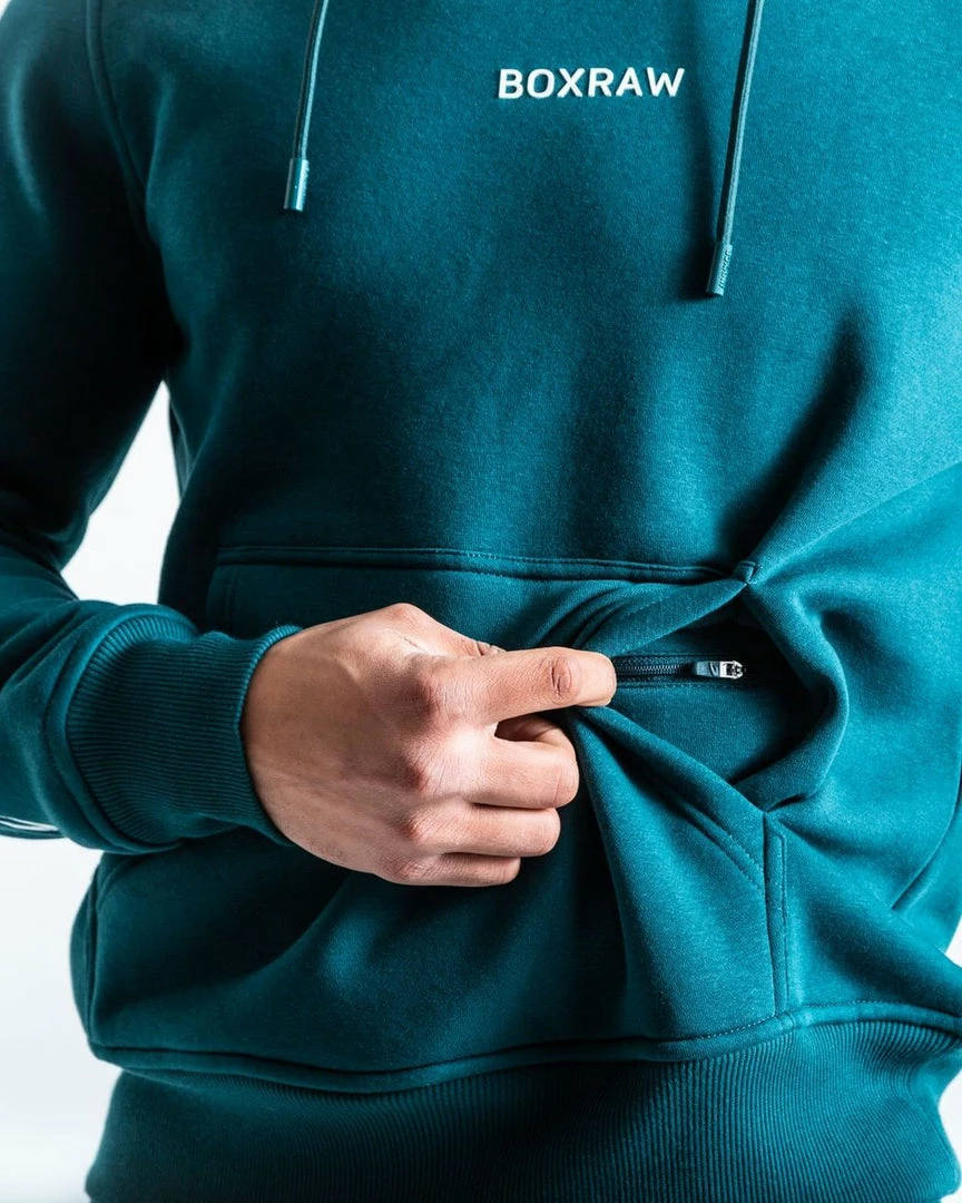 Boxraw JOHNSON HOODIE - GREEN