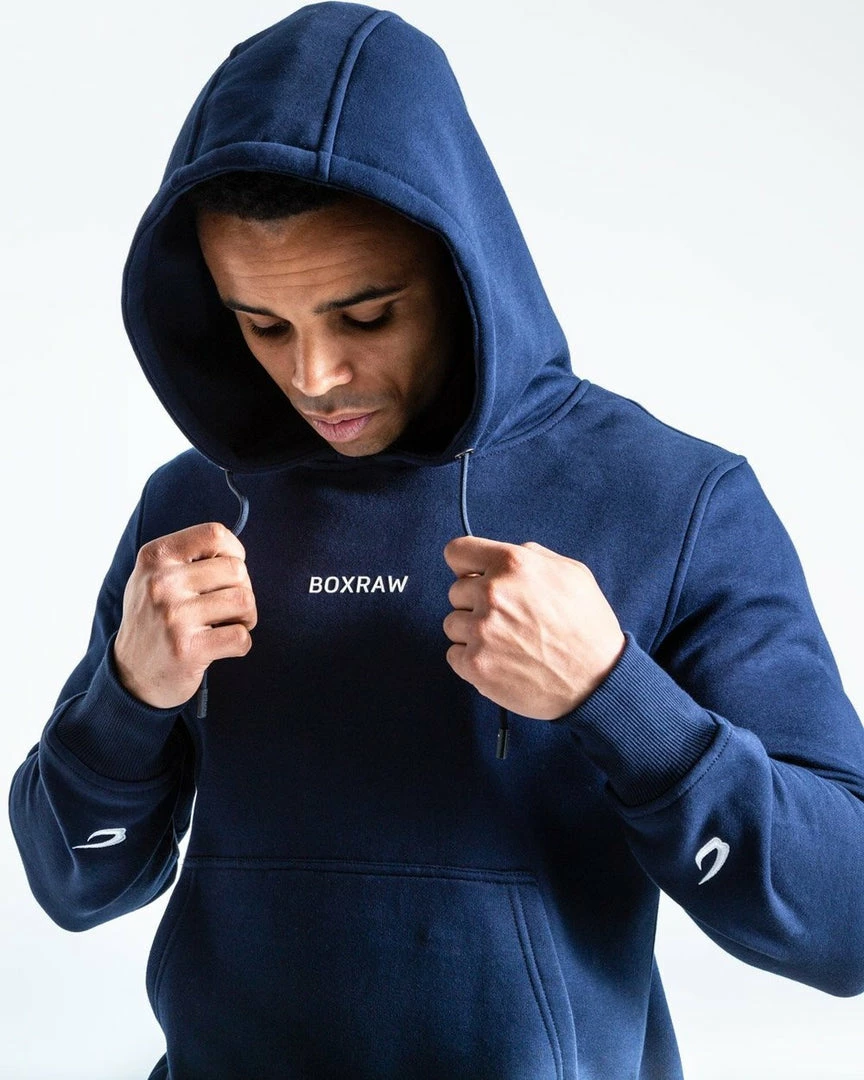 Boxraw JOHNSON HOODIE - NAVY MEN