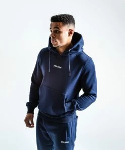 Boxraw JOHNSON HOODIE - NAVY MEN