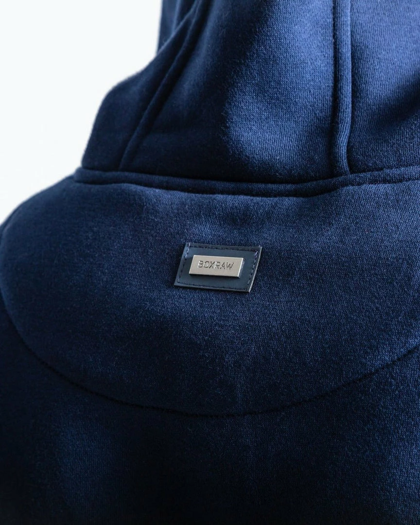 Boxraw JOHNSON HOODIE - NAVY MEN