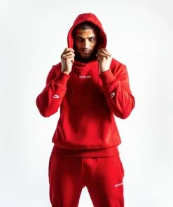 Boxraw JOHNSON HOODIE - RED
