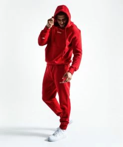 Boxraw JOHNSON HOODIE - RED