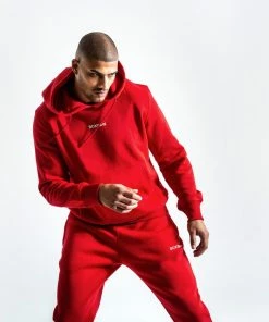 Boxraw JOHNSON HOODIE - RED