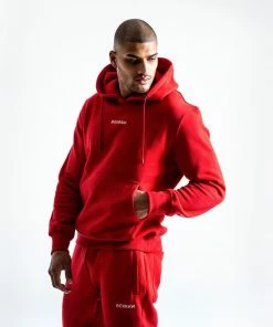 Boxraw JOHNSON HOODIE - RED