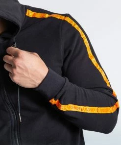 Boxraw LOMA MARCIANO HOODIE - BLACK/ORANGE