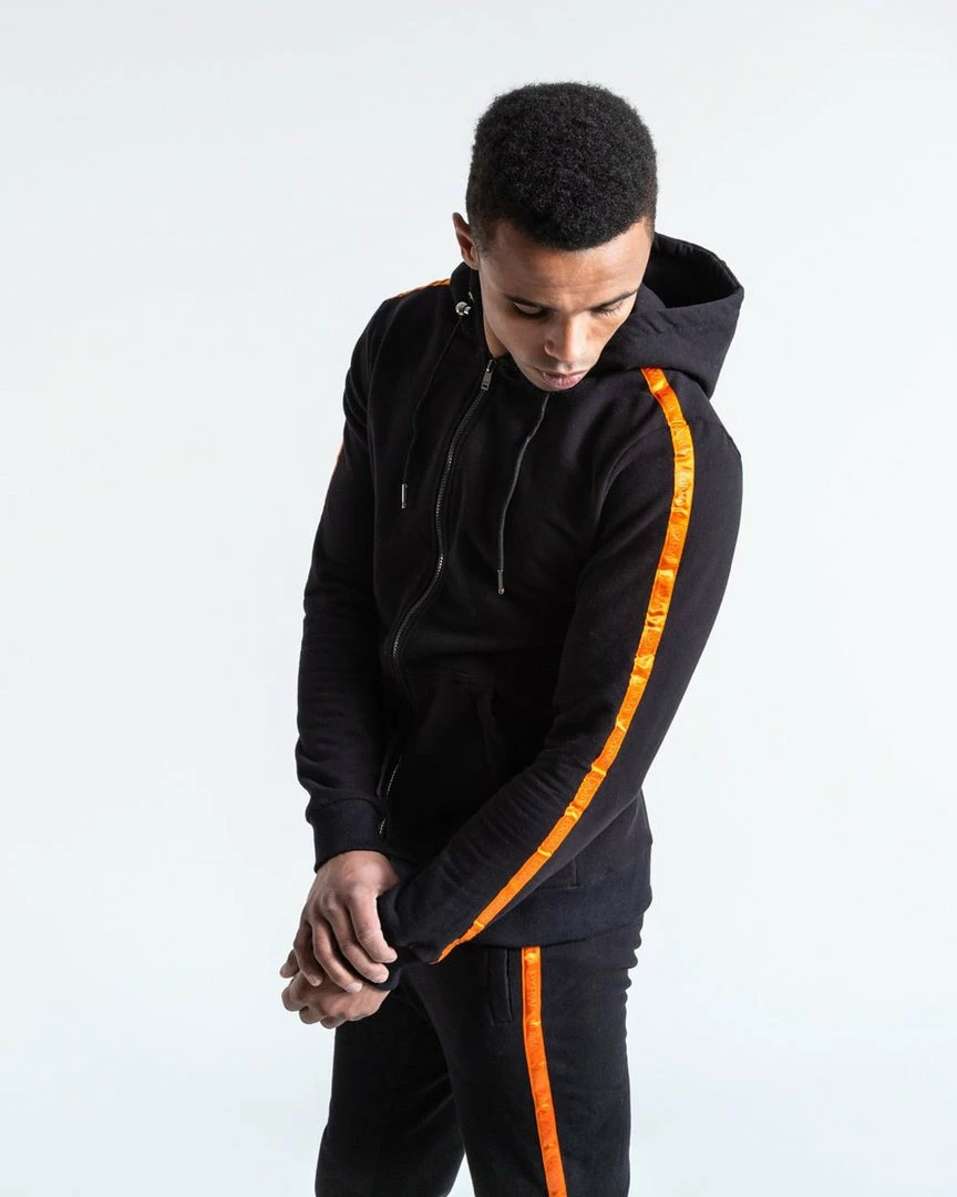 Boxraw LOMA MARCIANO HOODIE - BLACK/ORANGE