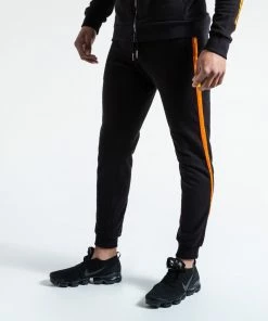 Boxraw LOMA MARCIANO BOTTOMS - BLACK/ORANGE MEN