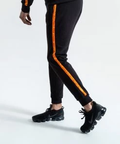 Boxraw LOMA MARCIANO BOTTOMS - BLACK/ORANGE MEN