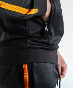 Boxraw LOMA WHITAKER JACKET - BLACK/ORANGE