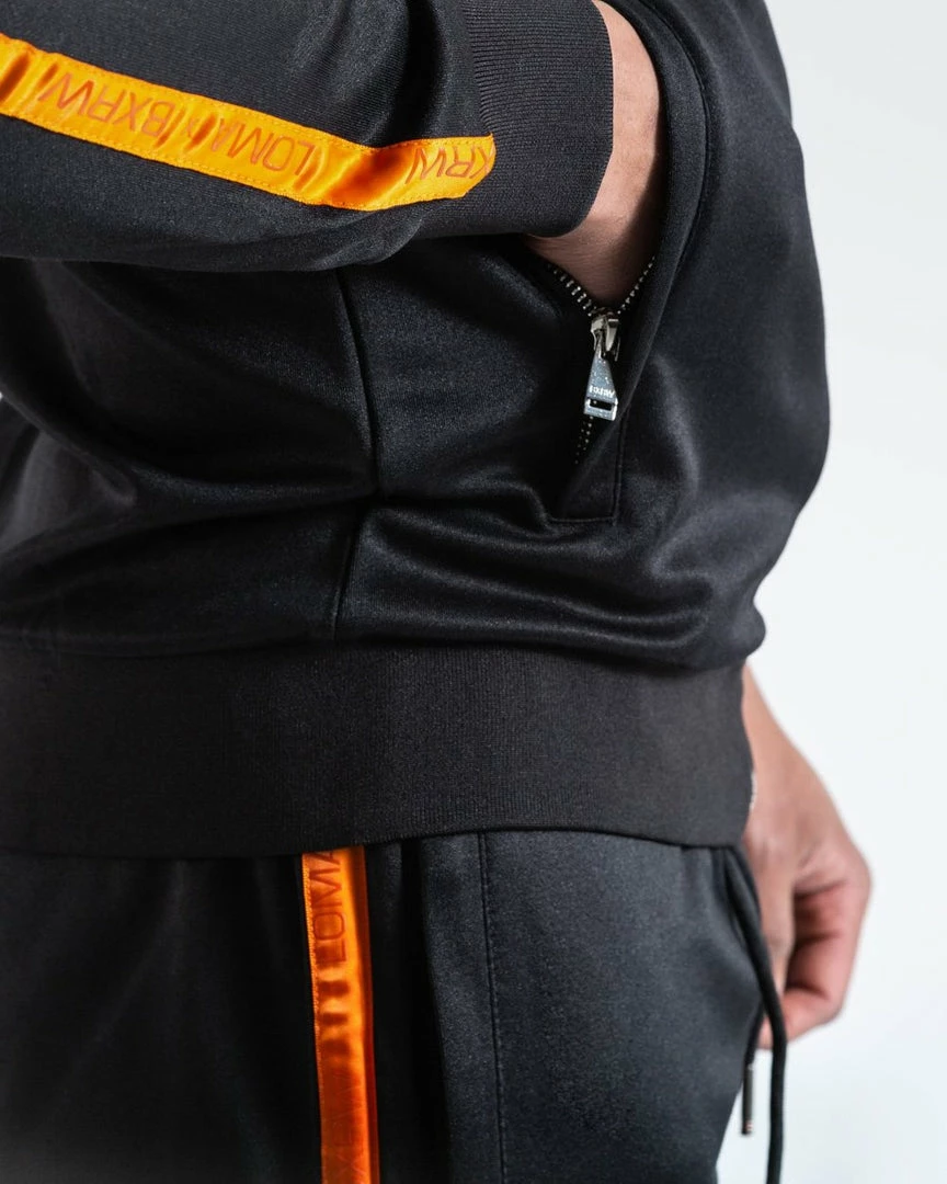 Boxraw LOMA WHITAKER JACKET - BLACK/ORANGE