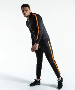 Boxraw LOMA WHITAKER JACKET - BLACK/ORANGE