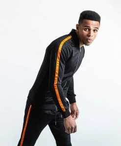 Boxraw LOMA WHITAKER JACKET - BLACK/ORANGE