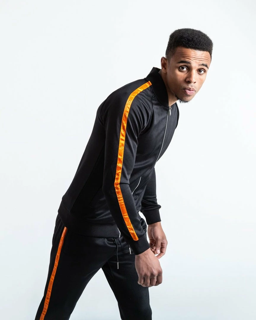 Boxraw LOMA WHITAKER JACKET - BLACK/ORANGE