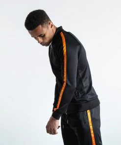 Boxraw LOMA WHITAKER JACKET - BLACK/ORANGE