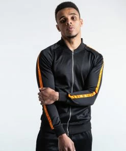 Boxraw LOMA WHITAKER JACKET - BLACK/ORANGE