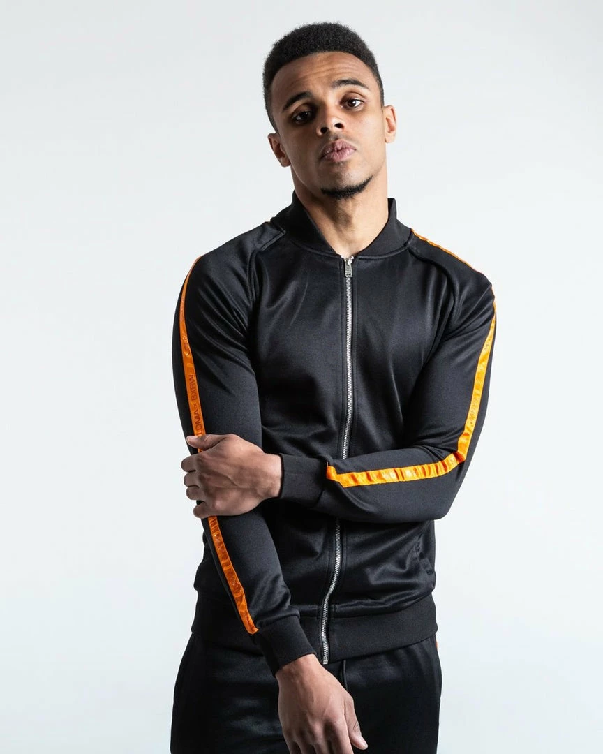 Boxraw LOMA WHITAKER JACKET - BLACK/ORANGE