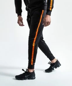 Boxraw LOMA WHITAKER BOTTOMS - BLACK/ORANGE