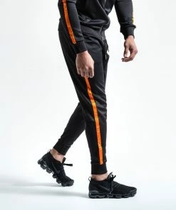 Boxraw LOMA WHITAKER BOTTOMS - BLACK/ORANGE