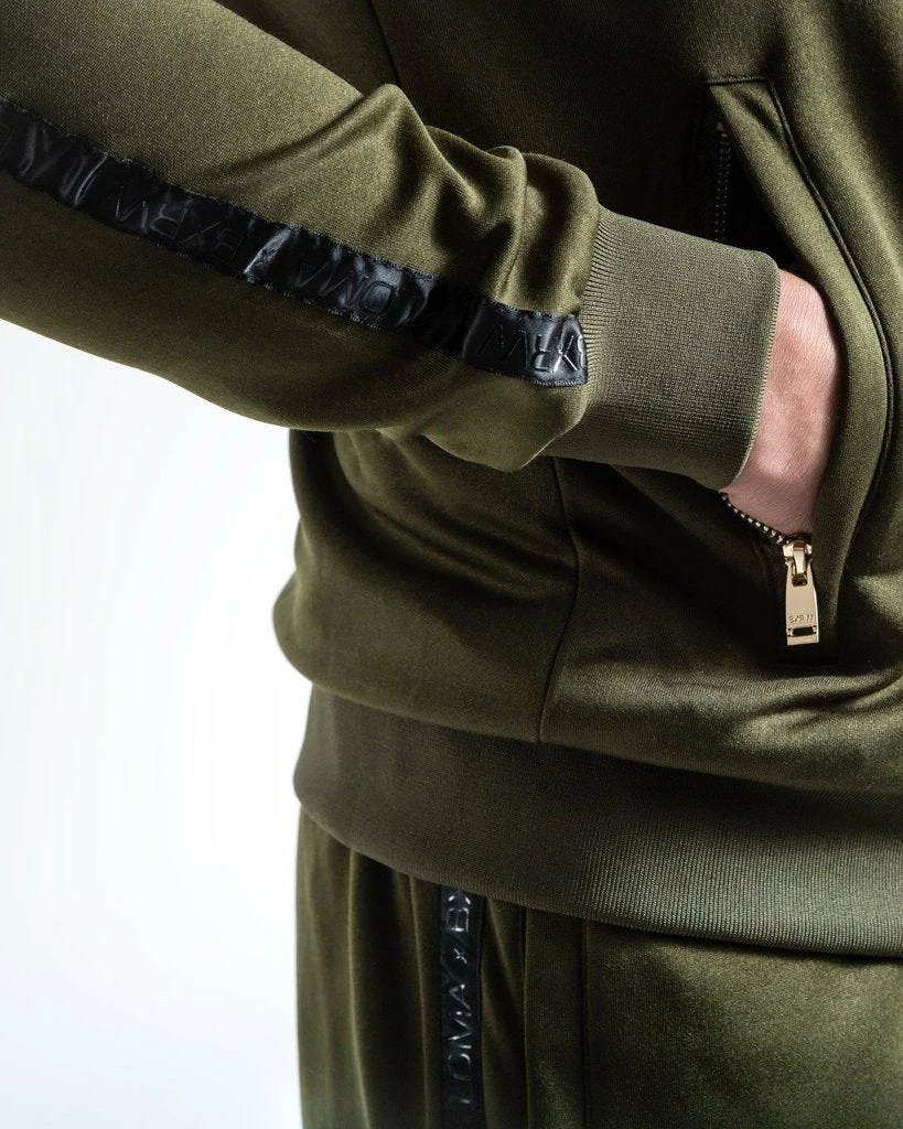 Boxraw LOMA WHITAKER JACKET - OLIVE/BLACK