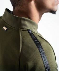 Boxraw LOMA WHITAKER JACKET - OLIVE/BLACK