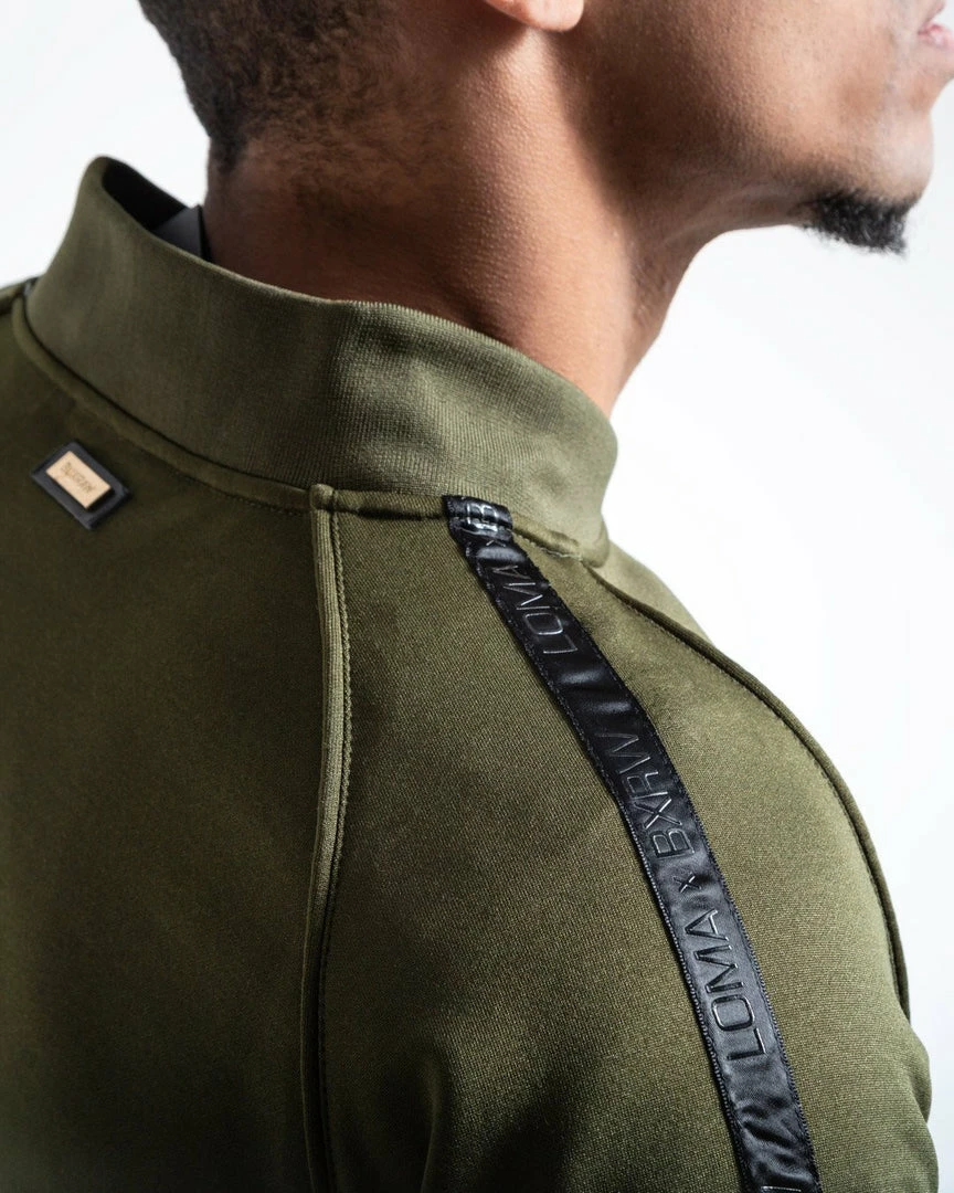 Boxraw LOMA WHITAKER JACKET - OLIVE/BLACK