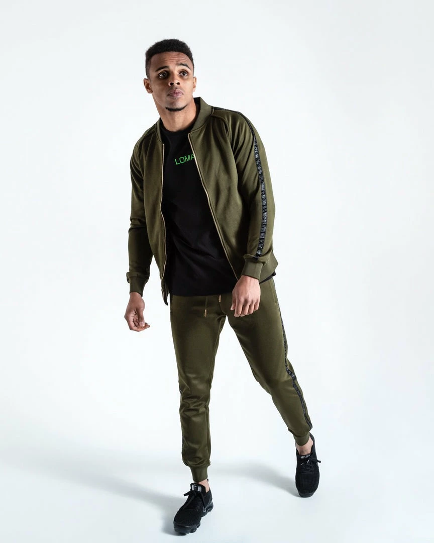 Boxraw LOMA WHITAKER JACKET - OLIVE/BLACK