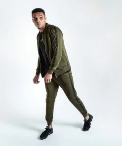 Boxraw LOMA WHITAKER JACKET - OLIVE/BLACK