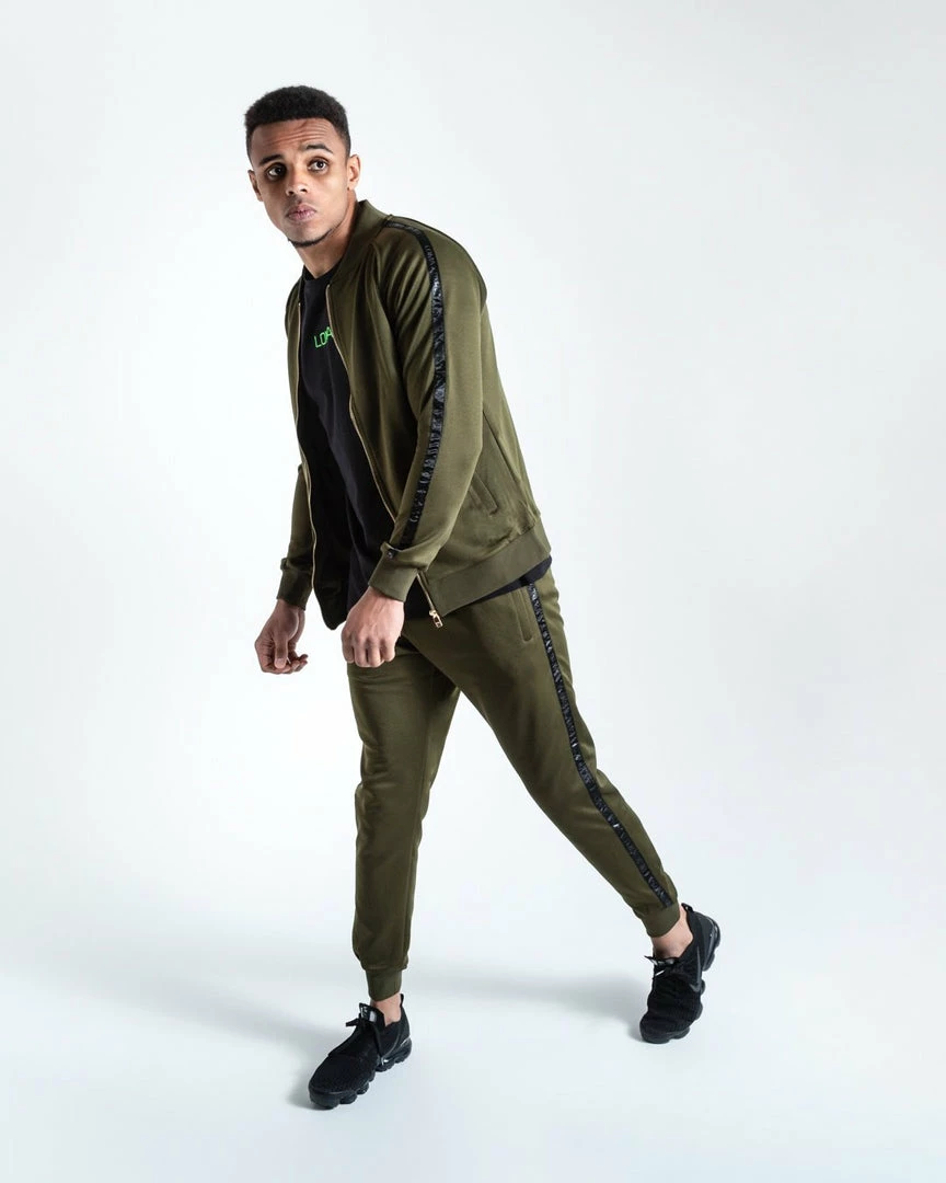 Boxraw LOMA WHITAKER JACKET - OLIVE/BLACK