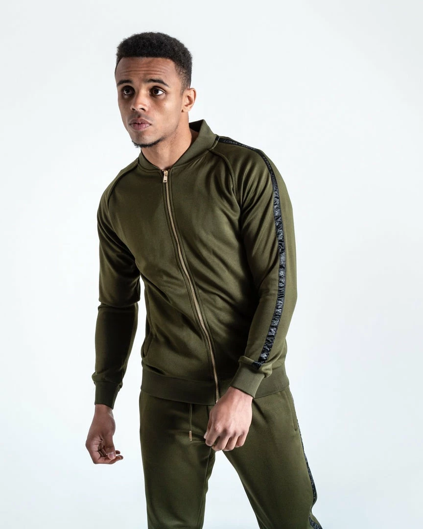 Boxraw LOMA WHITAKER JACKET - OLIVE/BLACK
