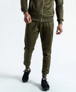 Boxraw LOMA WHITAKER BOTTOMS - OLIVE/BLACK MEN