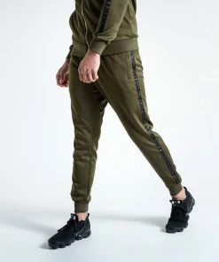 Boxraw LOMA WHITAKER BOTTOMS - OLIVE/BLACK MEN