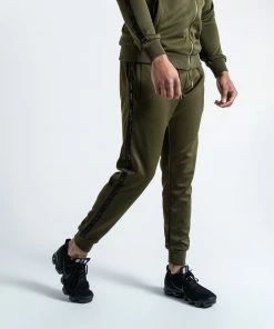 Boxraw LOMA WHITAKER BOTTOMS - OLIVE/BLACK MEN