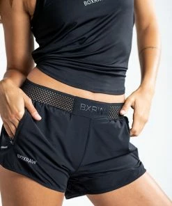 Boxraw Women WOMEN'S LAILA SHORTS - BLACK