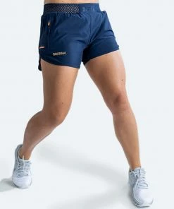 Boxraw Women WOMEN'S LAILA SHORTS - NAVY