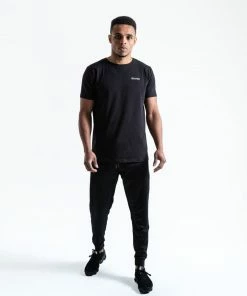 MEN BOXRAW LOGO T-SHIRT - BLACK