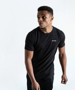 MEN BOXRAW LOGO T-SHIRT - BLACK