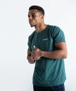 BOXRAW LOGO T-SHIRT - GREEN MEN