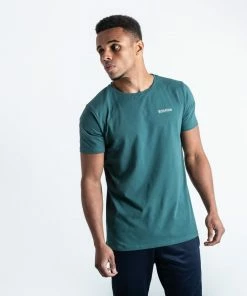 BOXRAW LOGO T-SHIRT - GREEN MEN