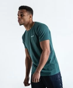 BOXRAW LOGO T-SHIRT - GREEN MEN