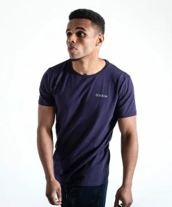BOXRAW LOGO T-SHIRT - NAVY
