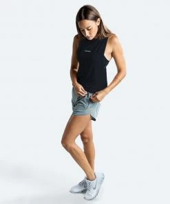 Boxraw Women WOMEN'S LUCIA MUSCLE TANK - BLACK