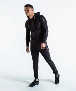 Boxraw OG MARCIANO ZIPPED HOODIE - BLACK MEN