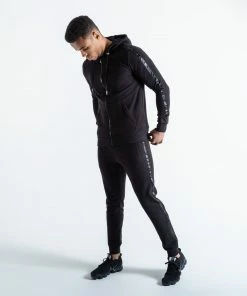 Boxraw OG MARCIANO ZIPPED HOODIE - BLACK MEN