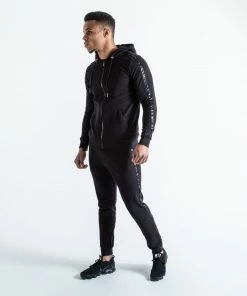 Boxraw OG MARCIANO ZIPPED HOODIE - BLACK MEN
